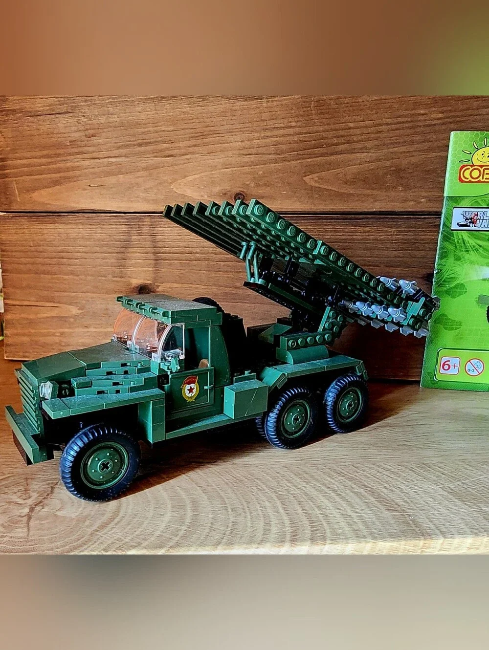 COBI WWII Katyusha BM-13N Rocket Launcher Brick Set - 100% Disassembled w/Manual
